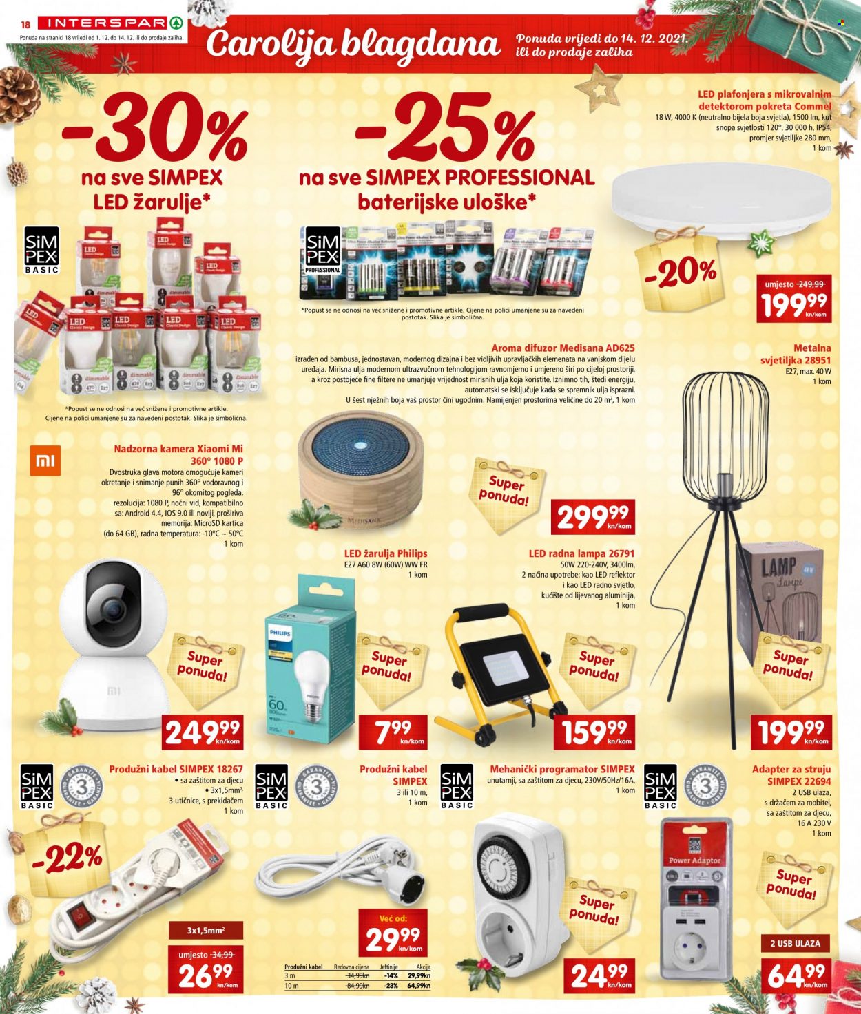 INTERSPAR katalog - 01.12.2021. - 07.12.2021. Stranica 18