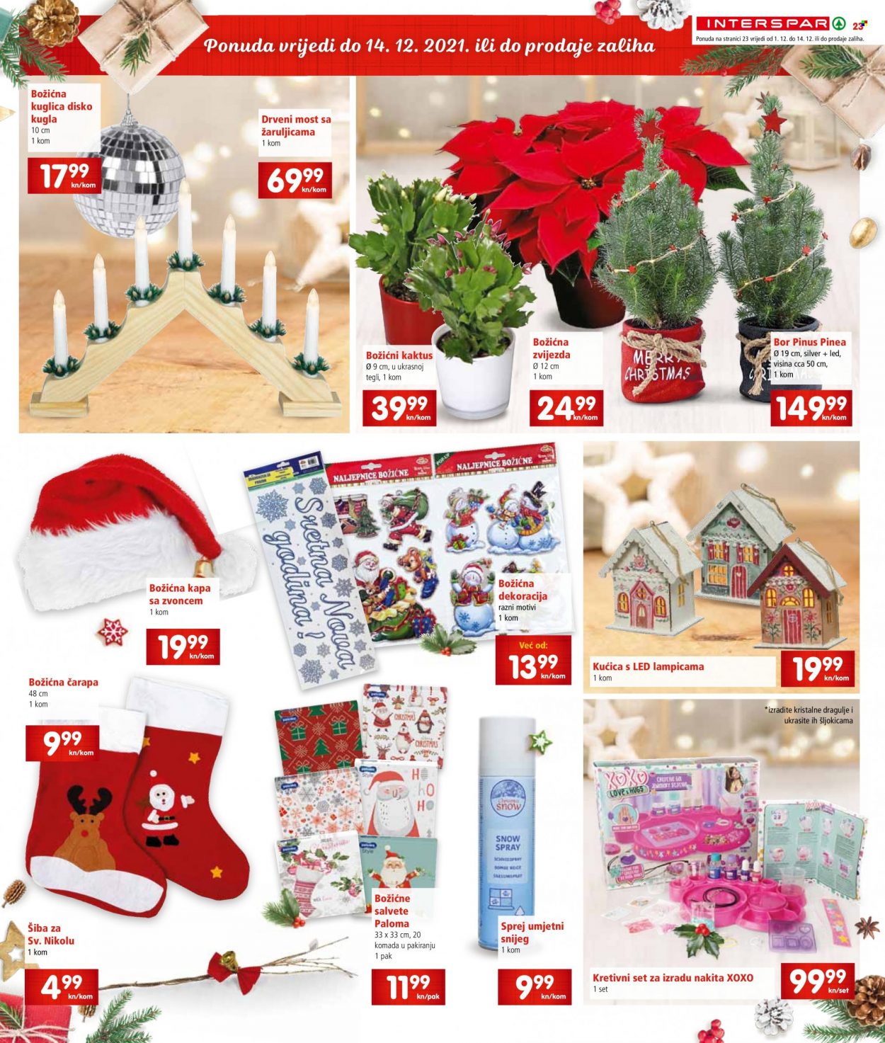 INTERSPAR katalog - 01.12.2021. - 07.12.2021. Stranica 23