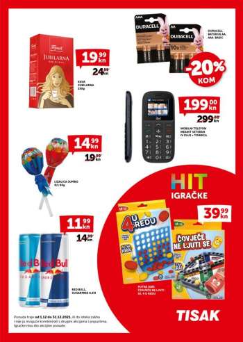 Tisak katalog - 01.12.2021. - 31.12.2021.