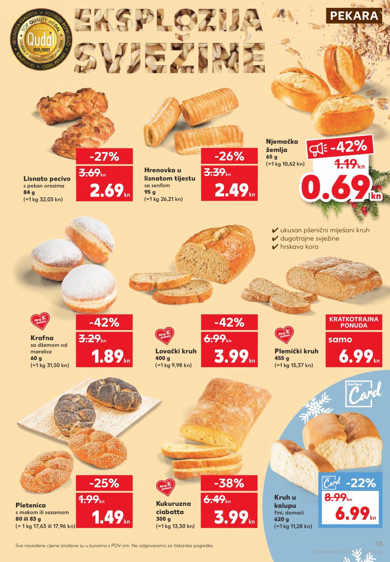 Kaufland katalog - 09.12.2021. - 15.12.2021. Stranica 13
