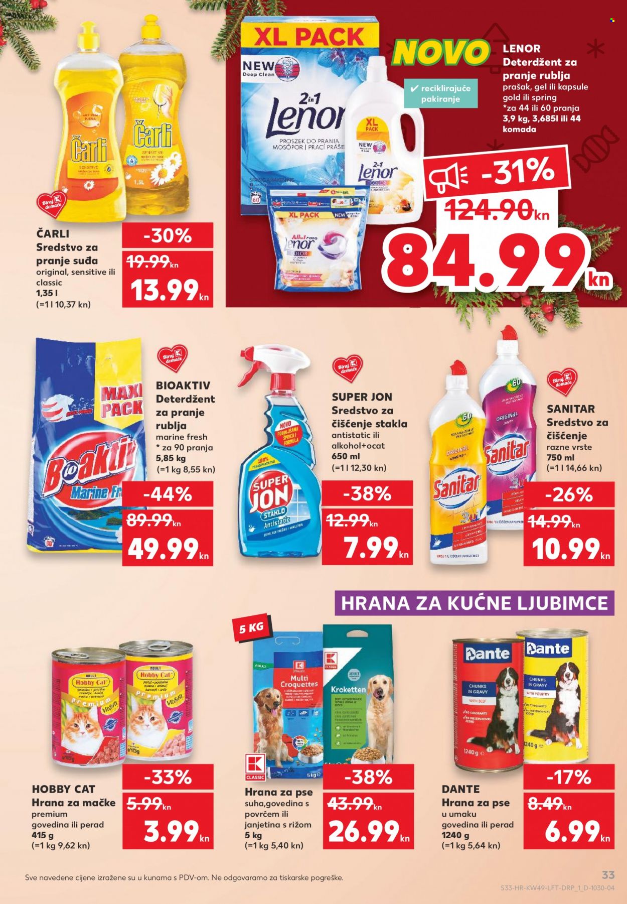 Kaufland katalog - 09.12.2021. - 15.12.2021. Stranica 33
