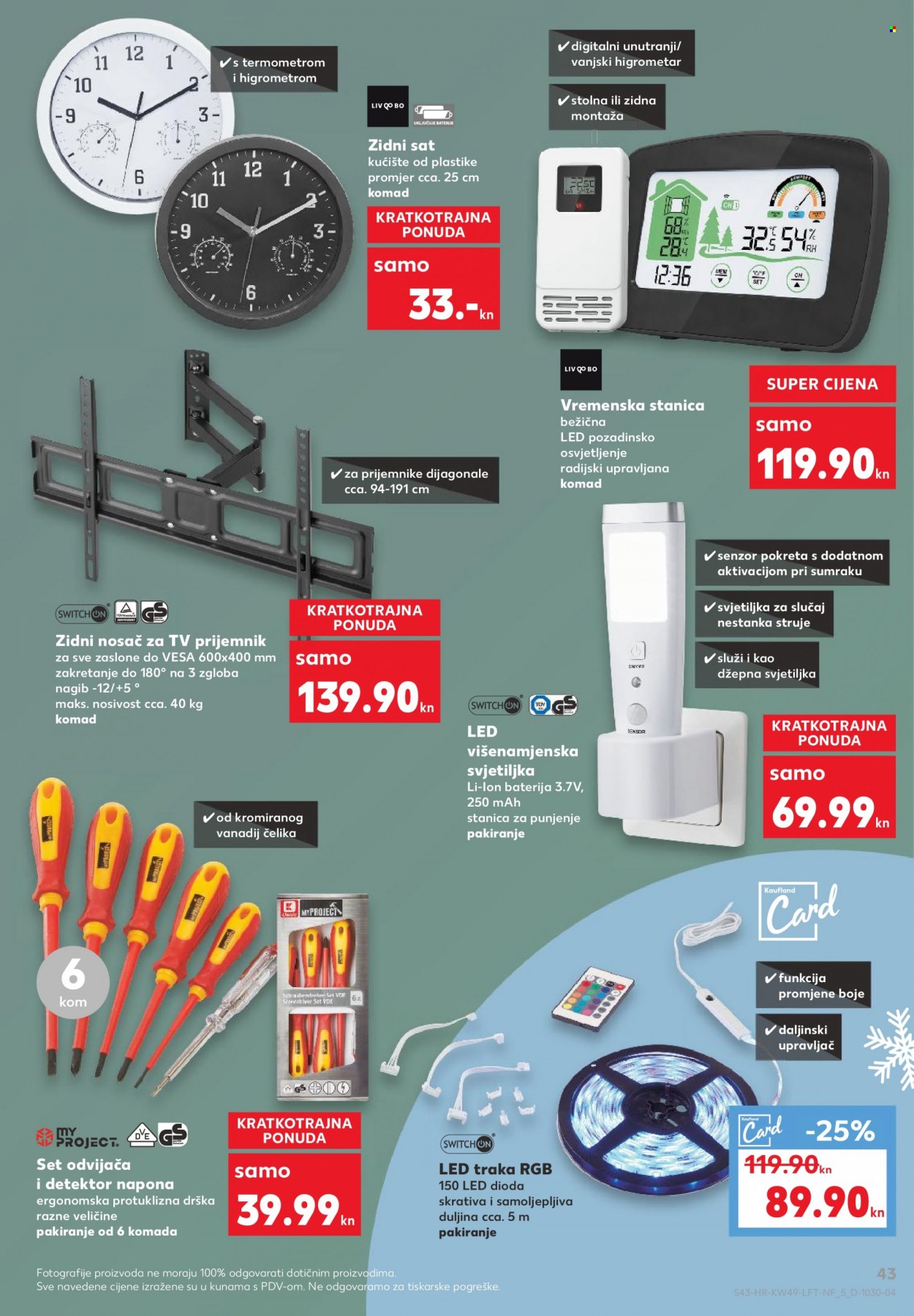 Kaufland katalog - 09.12.2021. - 15.12.2021. Stranica 43