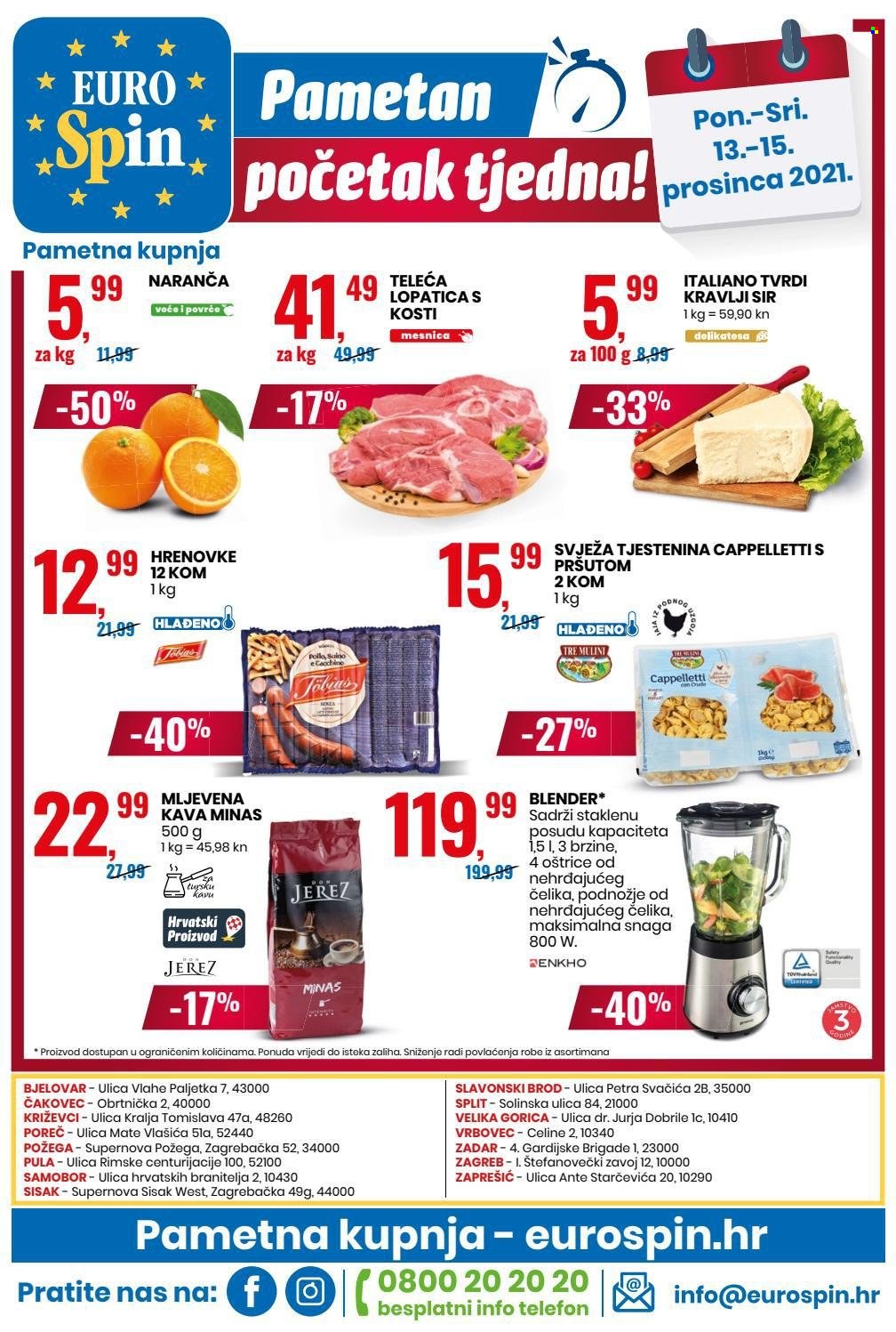 Eurospin katalog - 09.12.2021. - 15.12.2021. Stranica 16