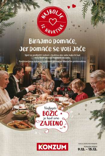 Konzum katalog - 09.12.2021. - 15.12.2021.