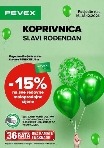 Pevex katalog - 16.12.2021. - 18.12.2021.