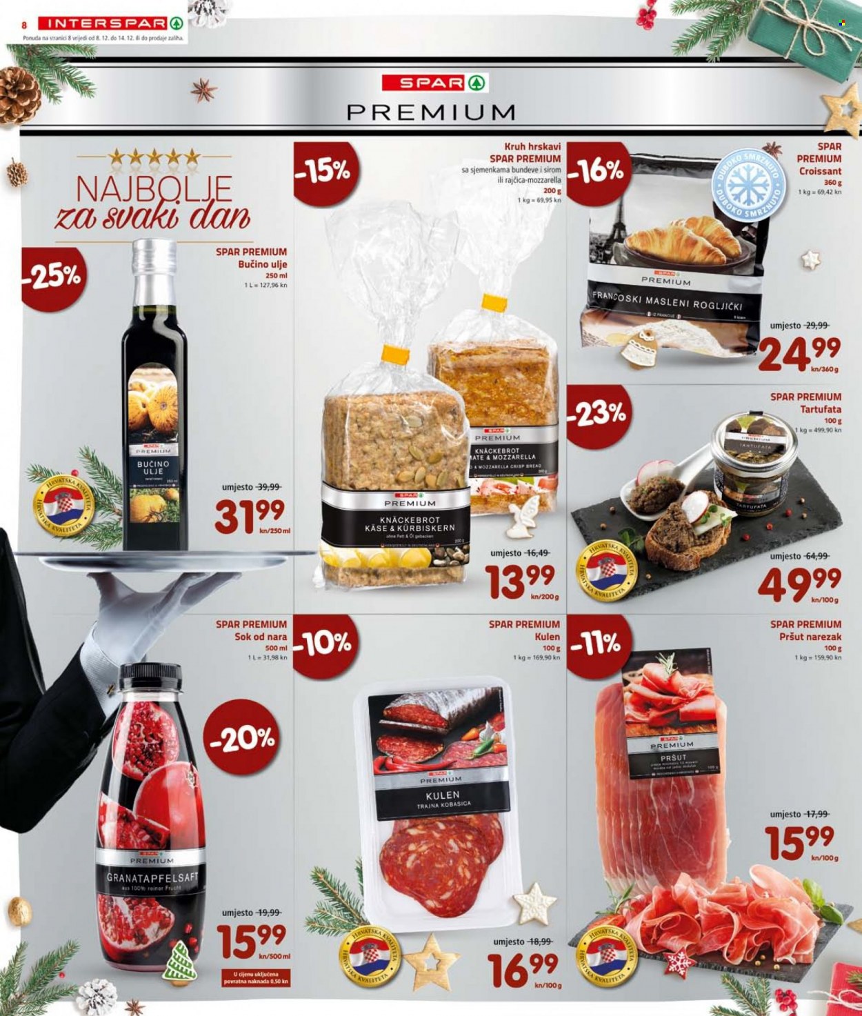 INTERSPAR katalog - 08.12.2021. - 14.12.2021. Stranica 8