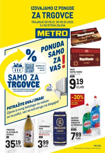 Metro katalog - 09.12.2021. - 05.01.2022.