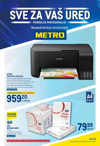 Metro katalog - 09.12.2021. - 19.01.2022.