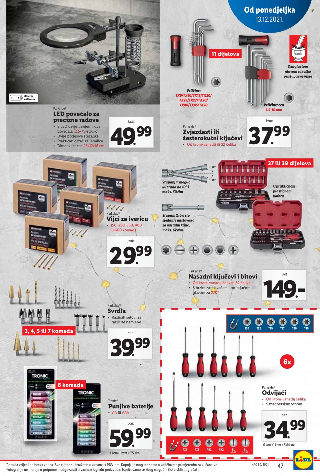 Lidl katalog - 13.12.2021. - 19.12.2021. Stranica 47