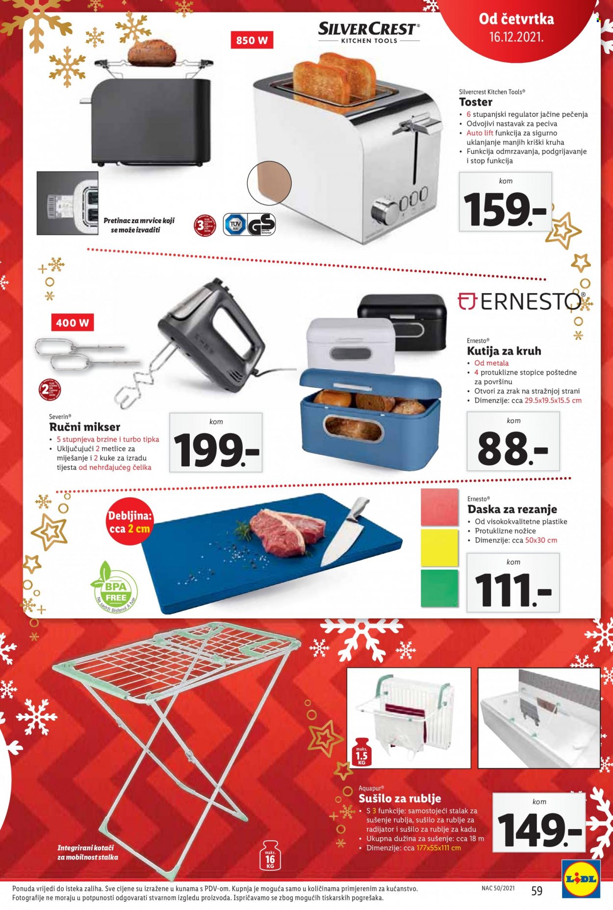 Lidl katalog - 13.12.2021. - 19.12.2021. Stranica 59