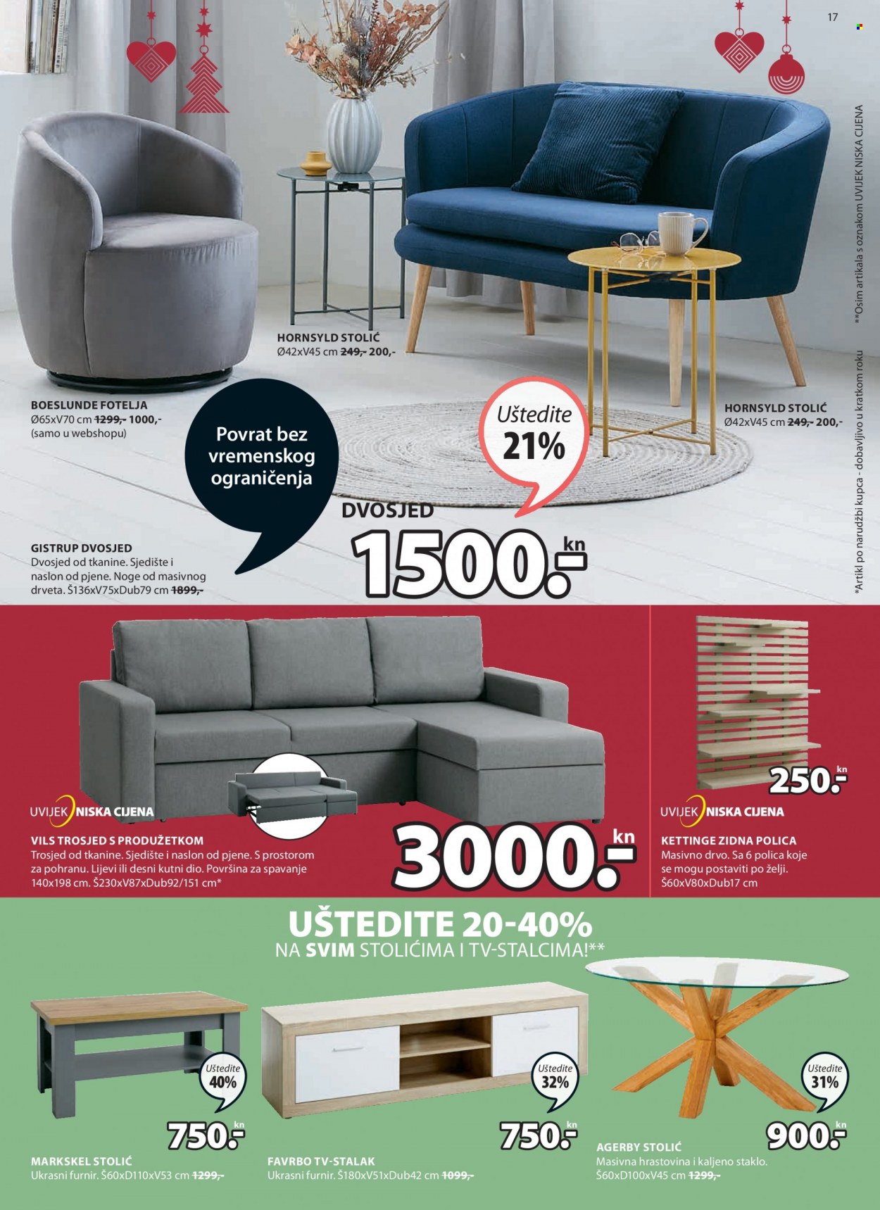 JYSK katalog - 09.12.2021. - 23.12.2021. Stranica 17