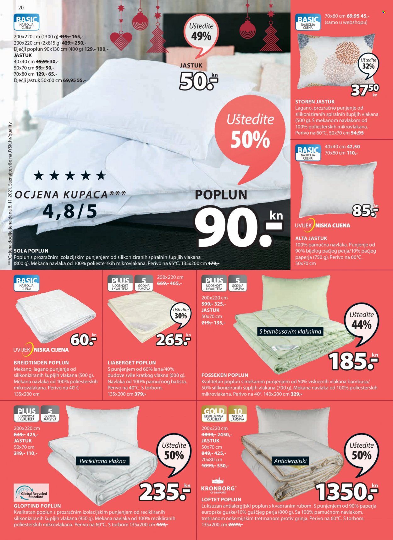JYSK katalog - 09.12.2021. - 23.12.2021. Stranica 20