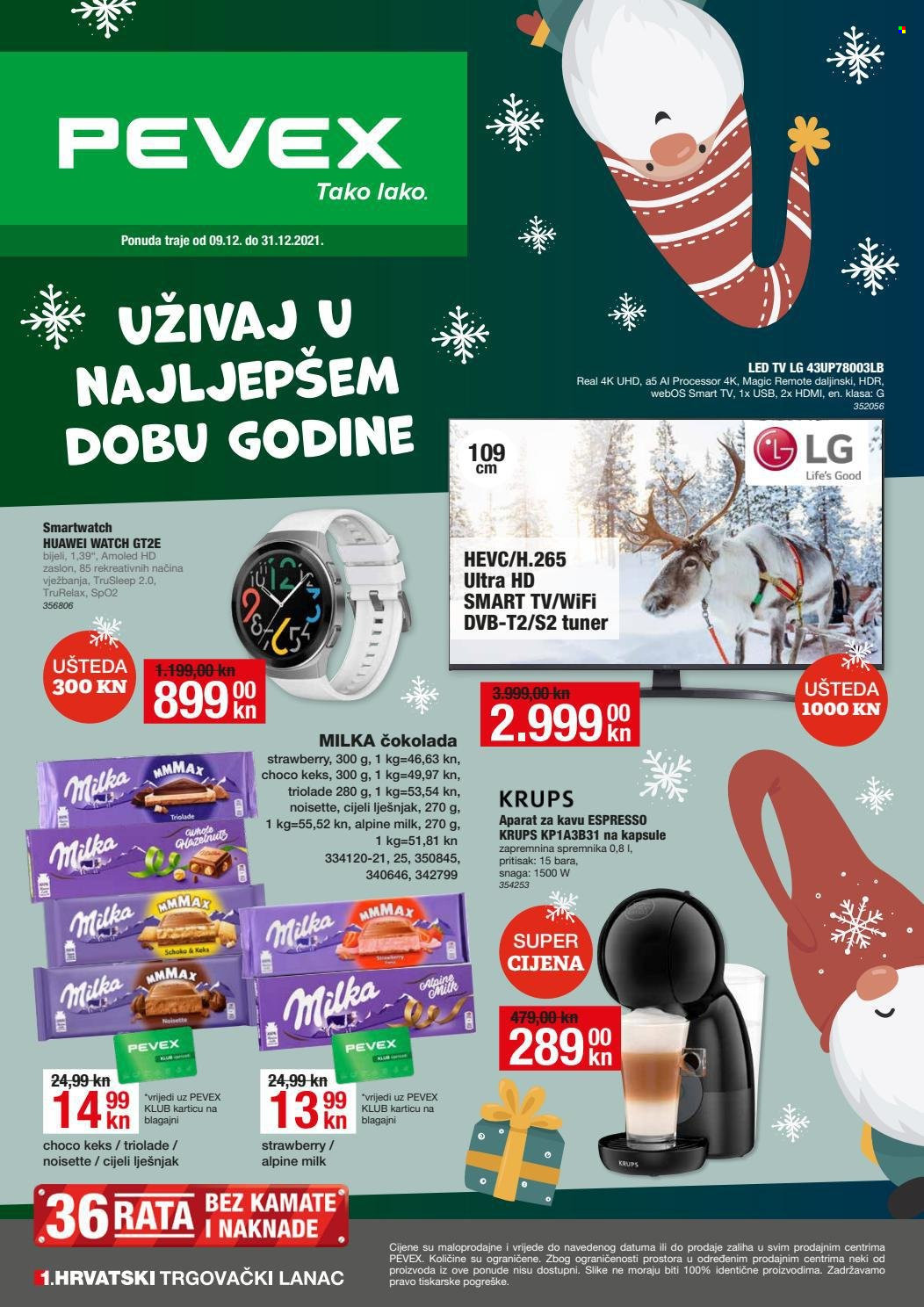 Pevex katalog - 09.12.2021. - 31.12.2021. Stranica 1