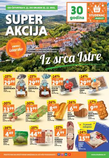 Studenac katalog - 09.12.2021. - 22.12.2021.