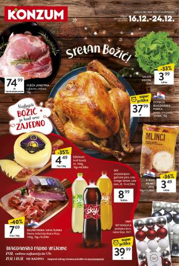 Konzum katalog - 16.12.2021. - 24.12.2021.