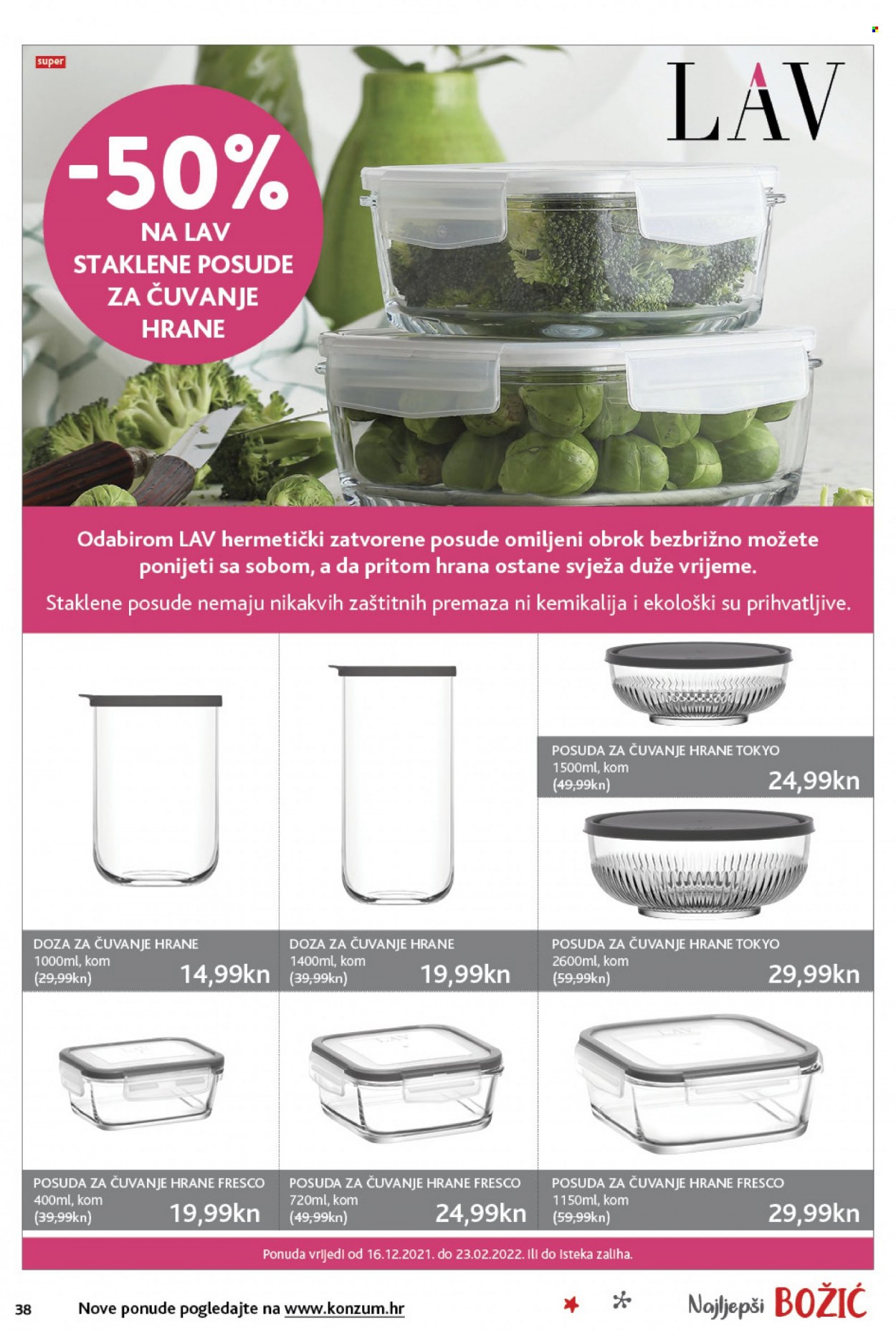 Konzum katalog - 16.12.2021. - 24.12.2021. Stranica 38