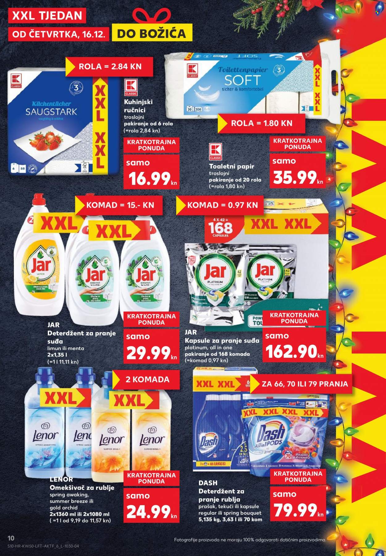 Kaufland katalog - 16.12.2021. - 24.12.2021. Stranica 10