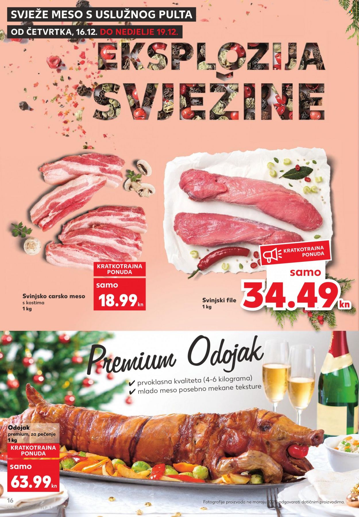 Kaufland katalog - 16.12.2021. - 24.12.2021. Stranica 16