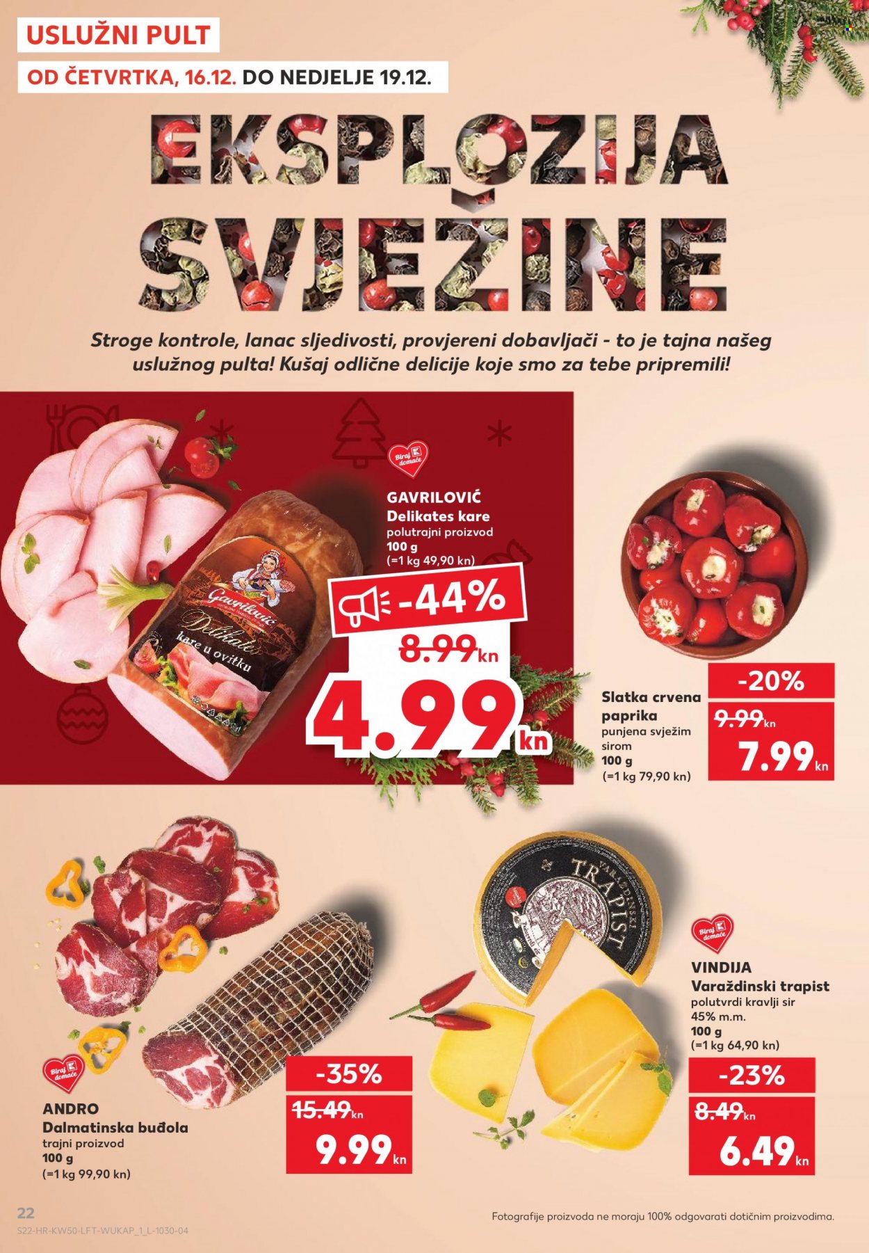 Kaufland katalog - 16.12.2021. - 24.12.2021. Stranica 22
