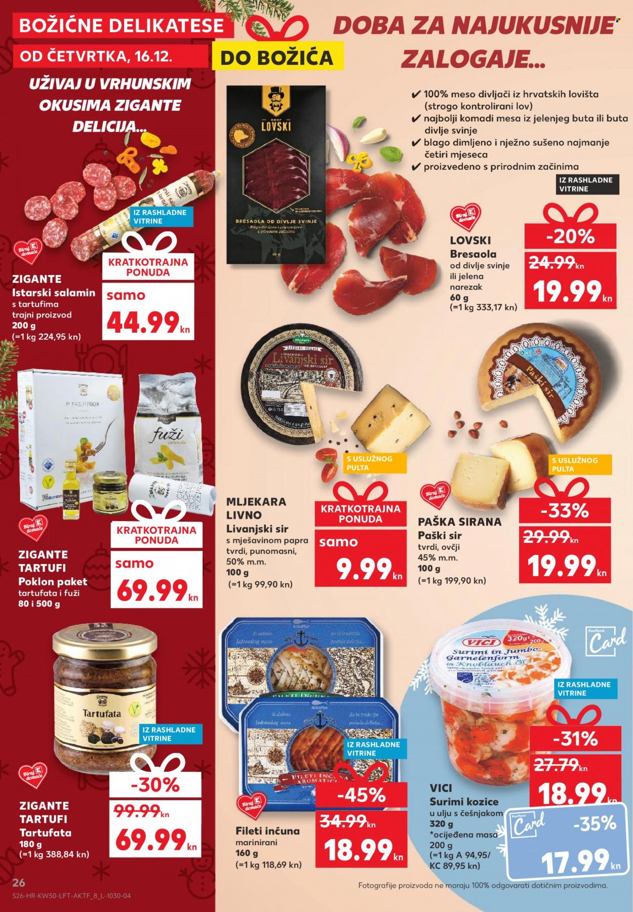 Kaufland katalog - 16.12.2021. - 24.12.2021. Stranica 26