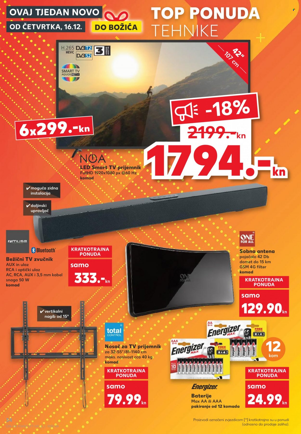 Kaufland katalog - 16.12.2021. - 24.12.2021. Stranica 34