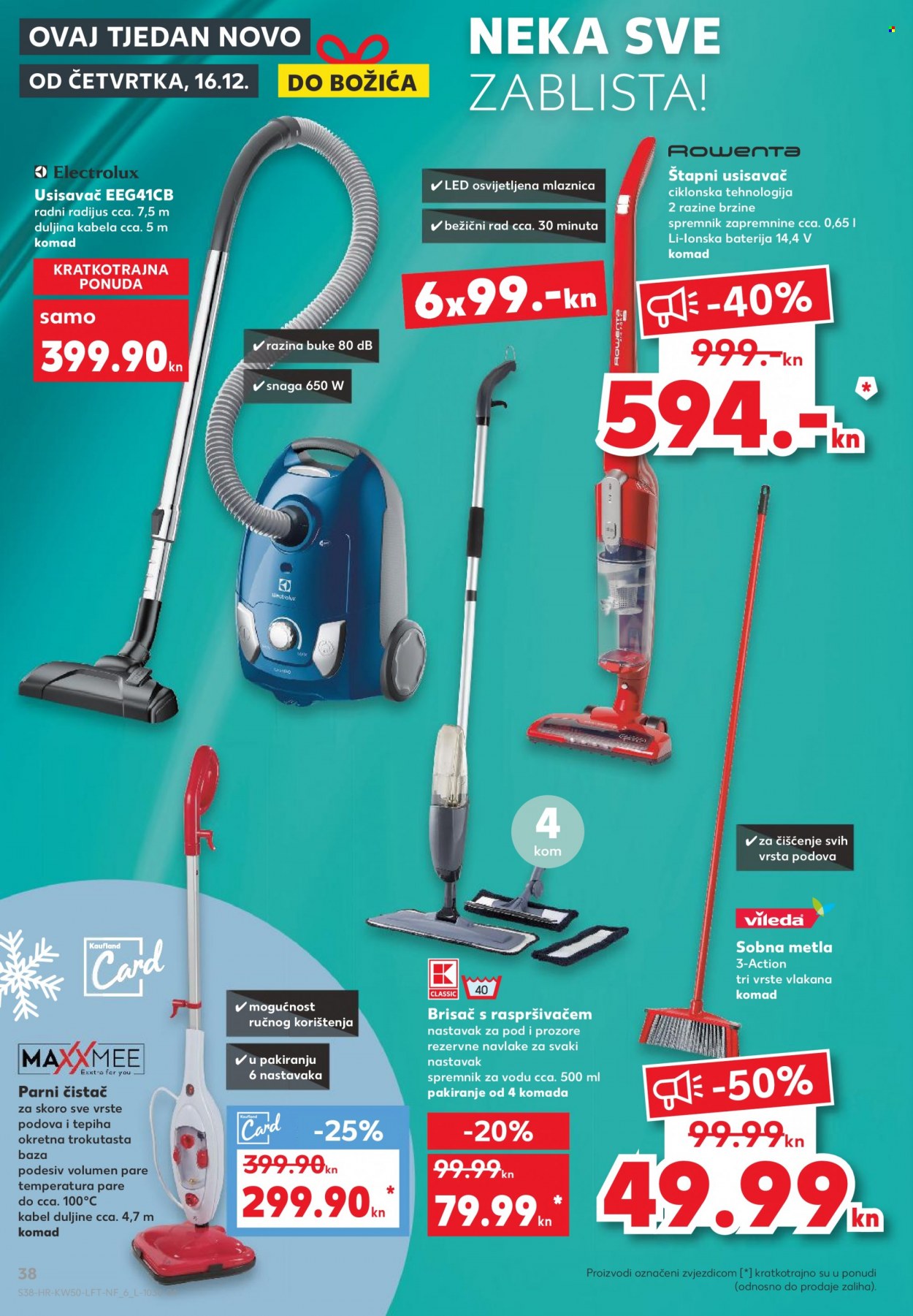 Kaufland katalog - 16.12.2021. - 24.12.2021. Stranica 38