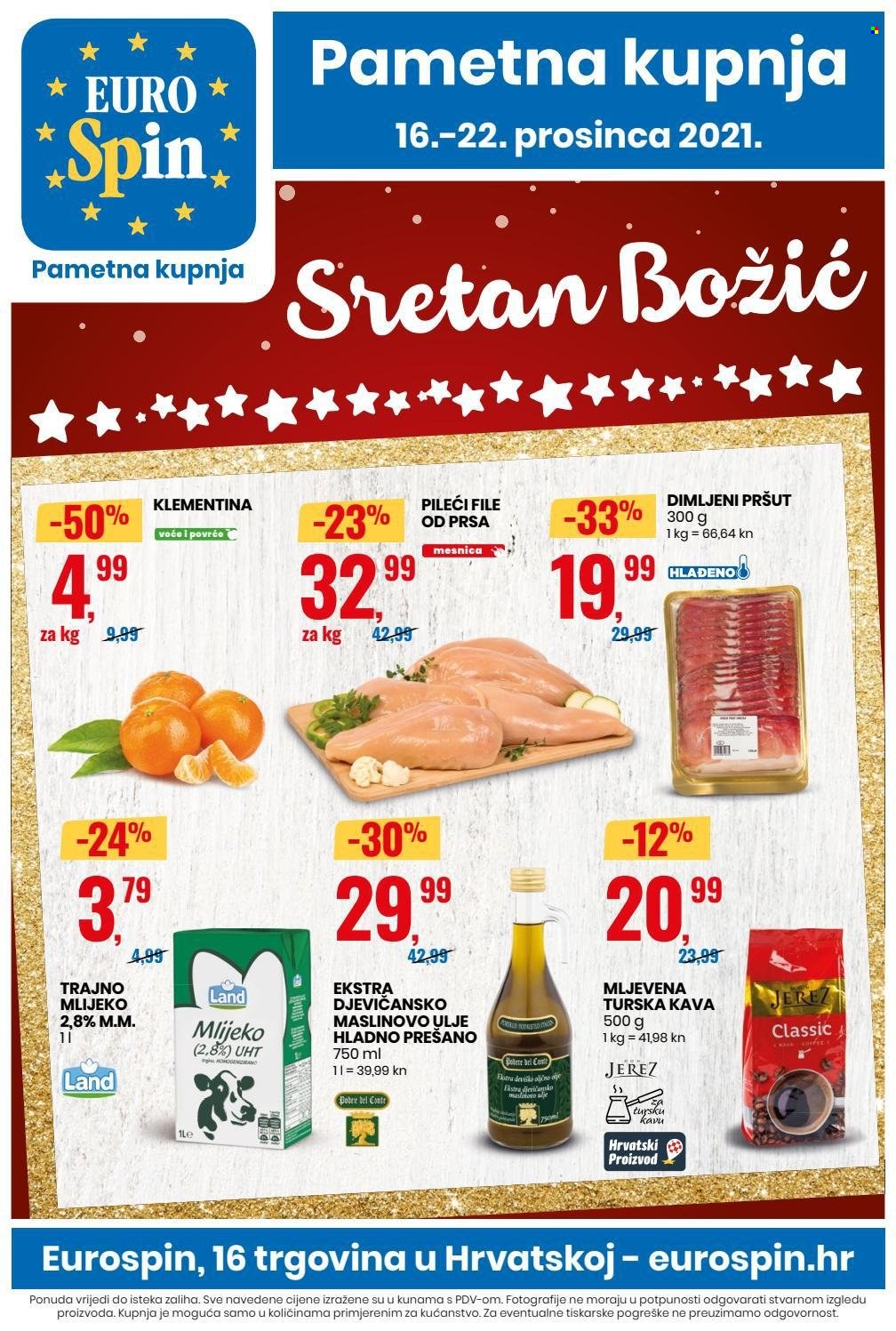 Eurospin katalog - 16.12.2021. - 22.12.2021. Stranica 1