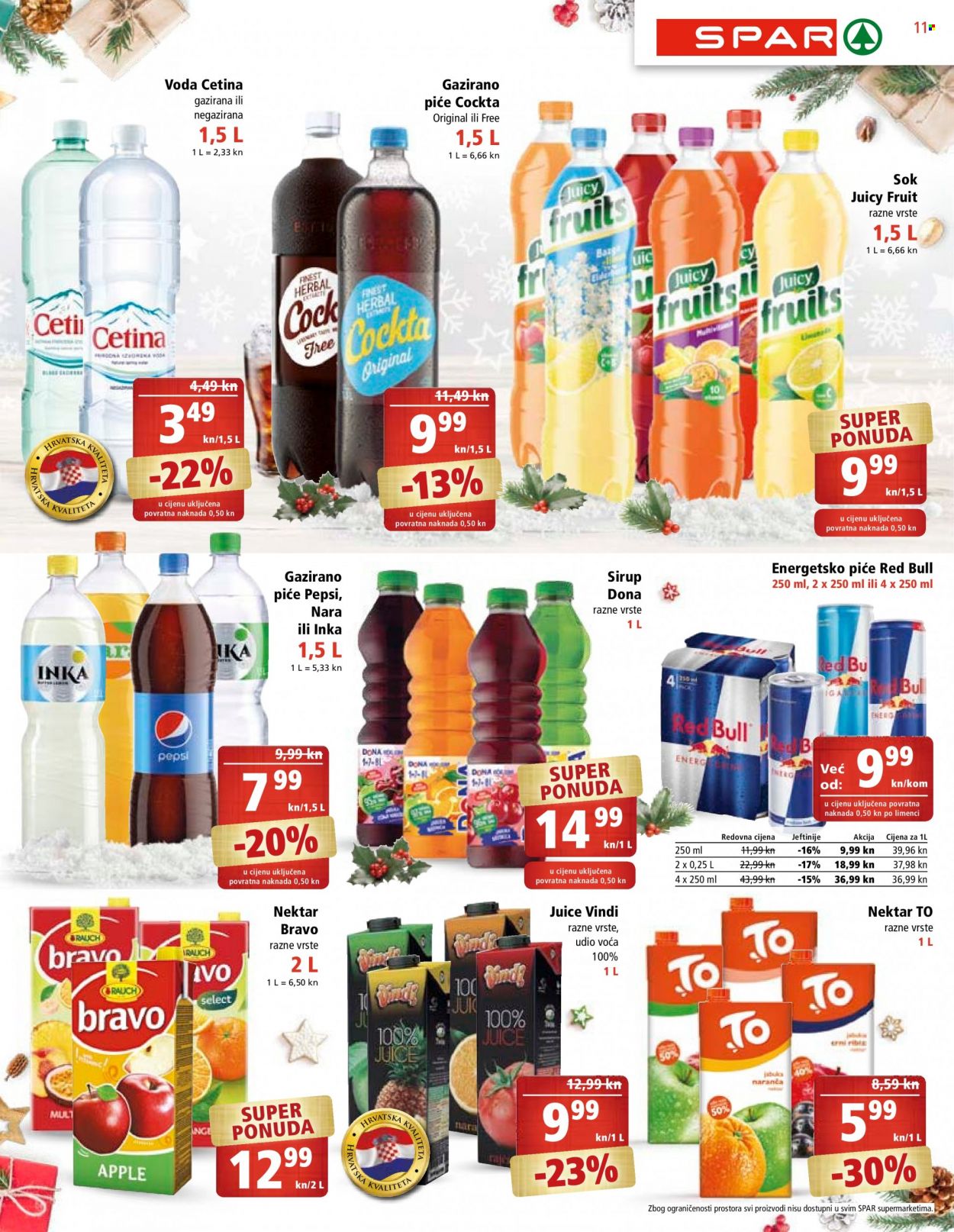 SPAR katalog - 15.12.2021. - 21.12.2021. Stranica 11