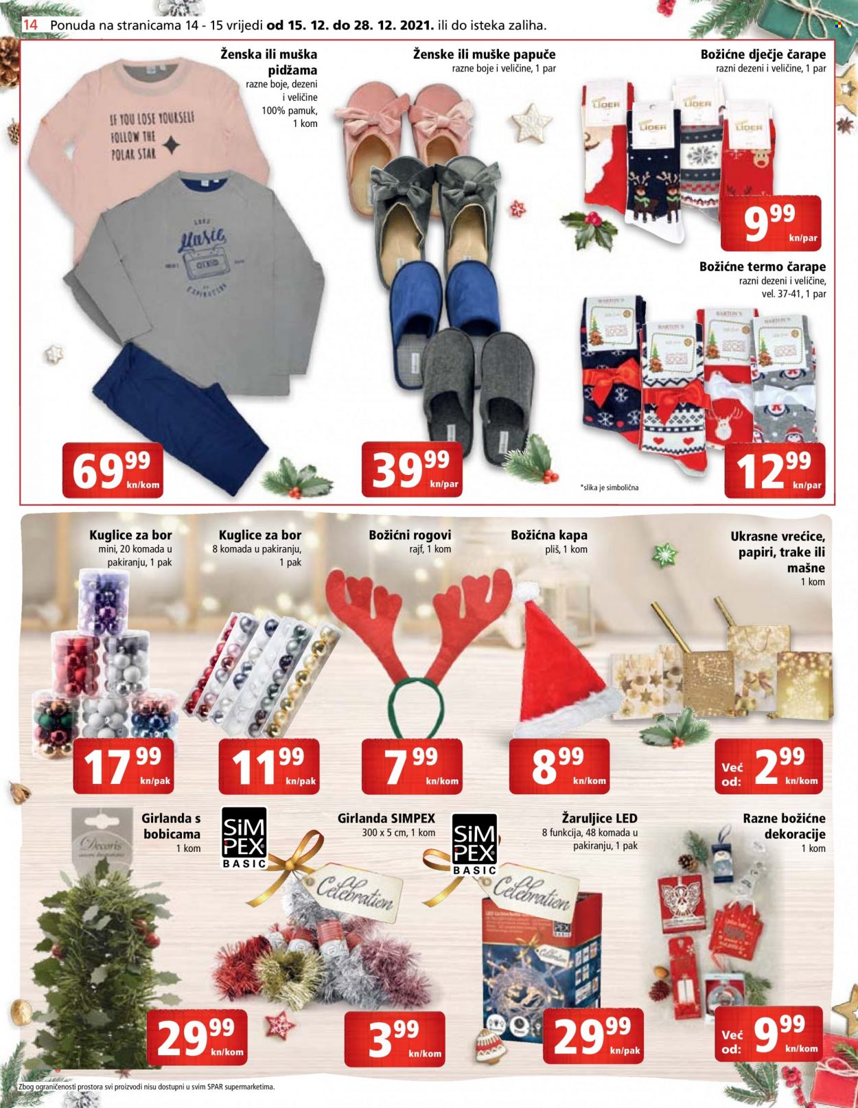 SPAR katalog - 15.12.2021. - 21.12.2021. Stranica 14