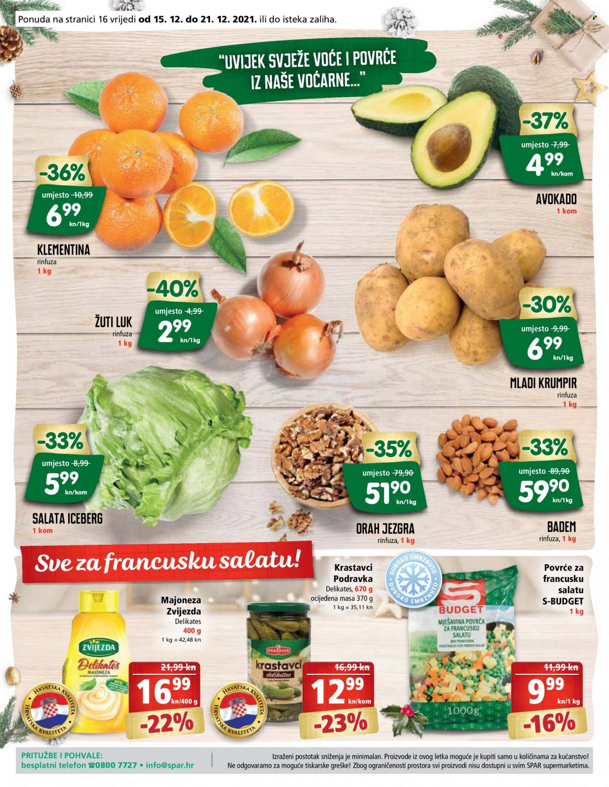 SPAR katalog - 15.12.2021. - 21.12.2021. Stranica 16