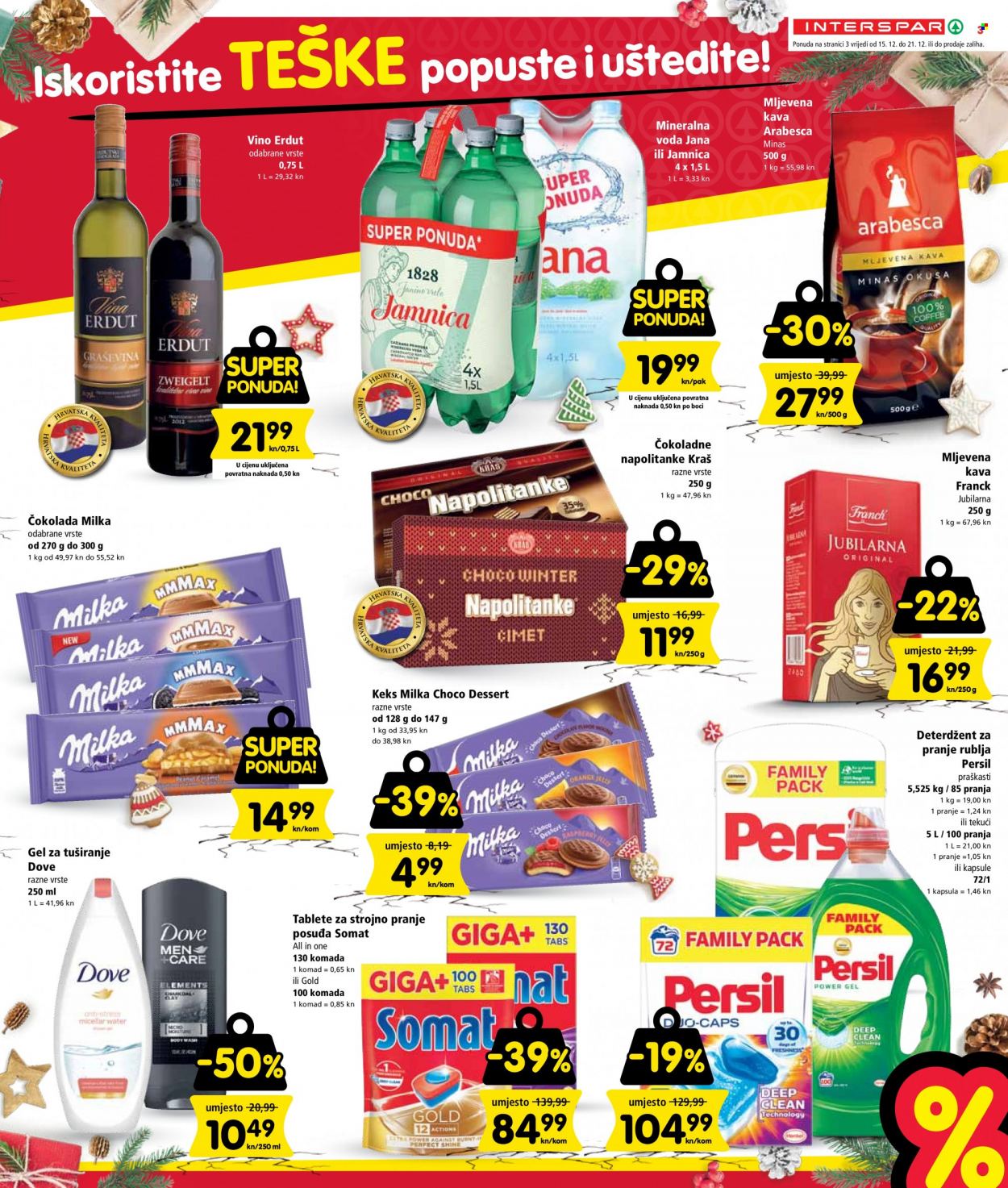 INTERSPAR katalog - 15.12.2021. - 21.12.2021. Stranica 3