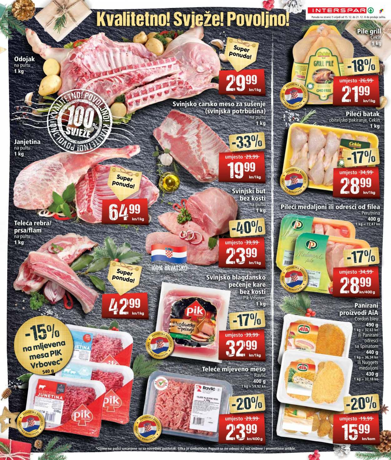 INTERSPAR katalog - 15.12.2021. - 21.12.2021. Stranica 5