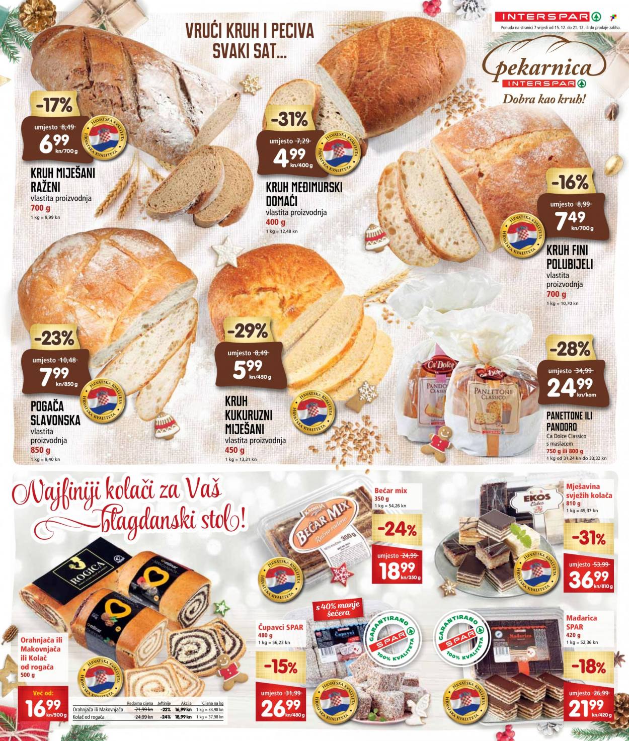INTERSPAR katalog - 15.12.2021. - 21.12.2021. Stranica 7
