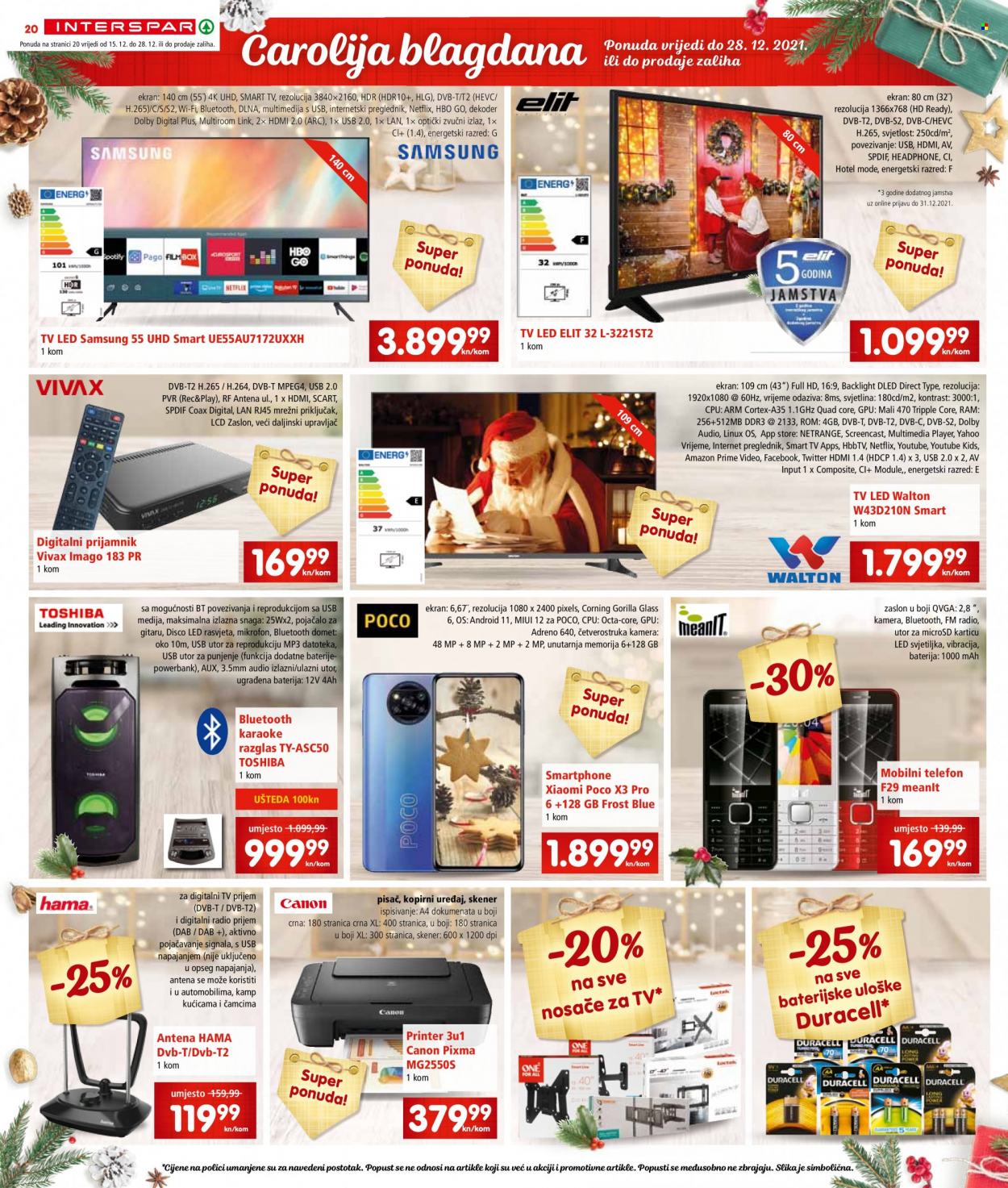 INTERSPAR katalog - 15.12.2021. - 21.12.2021. Stranica 20