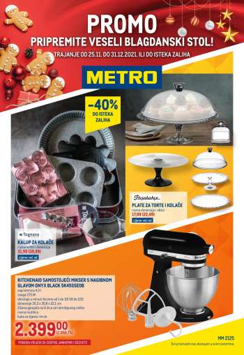 Metro katalog - 25.11.2021. - 31.12.2021.