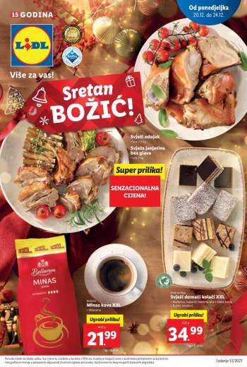 Lidl katalog - 20.12.2021. - 24.12.2021.
