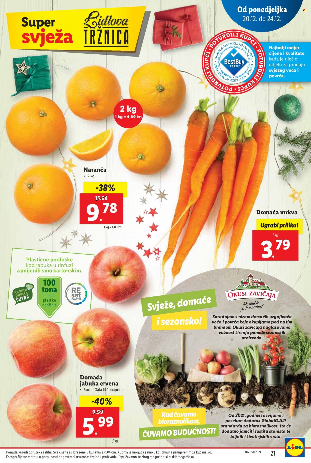 Lidl katalog - 20.12.2021. - 24.12.2021. Stranica 21