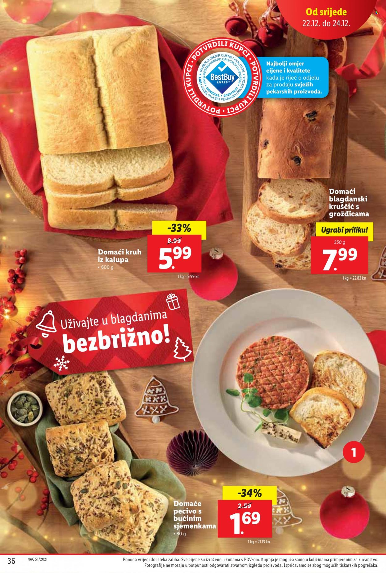 Lidl katalog - 20.12.2021. - 24.12.2021. Stranica 36