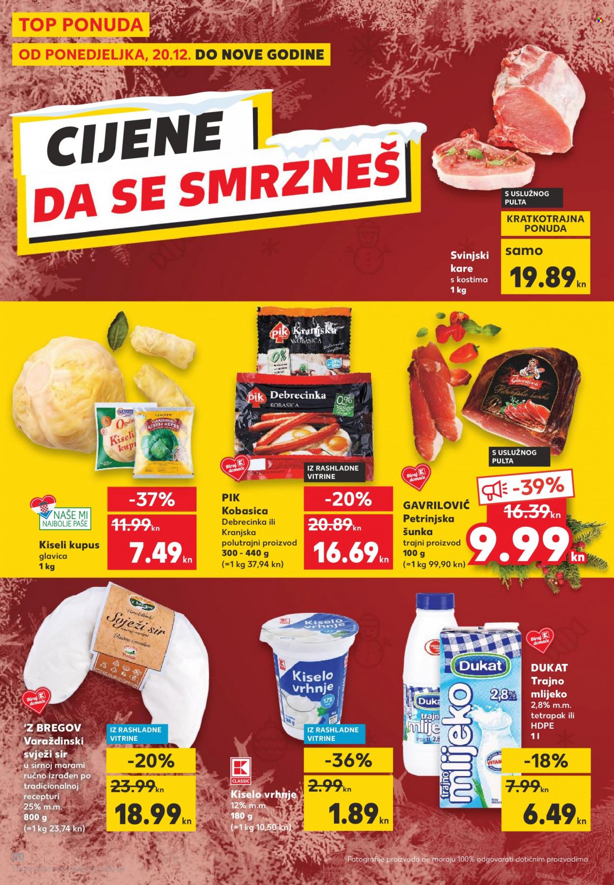 Kaufland katalog - 20.12.2021. - 24.12.2021. Stranica 20