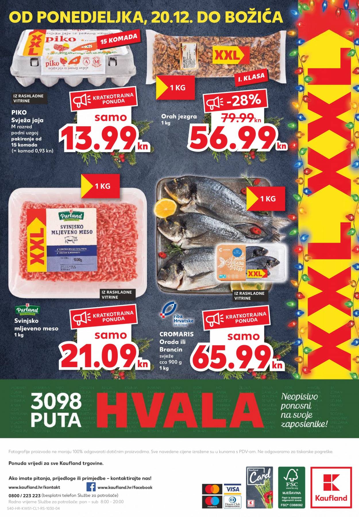 Kaufland katalog - 20.12.2021. - 24.12.2021. Stranica 40