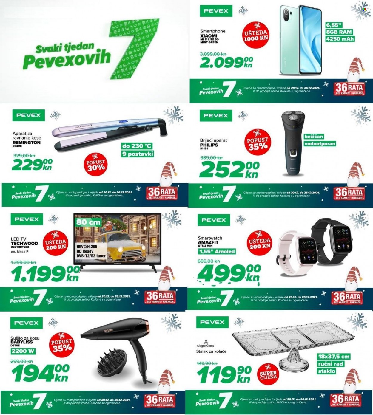 Pevex katalog - 20.12.2021. - 26.12.2021. Stranica 1