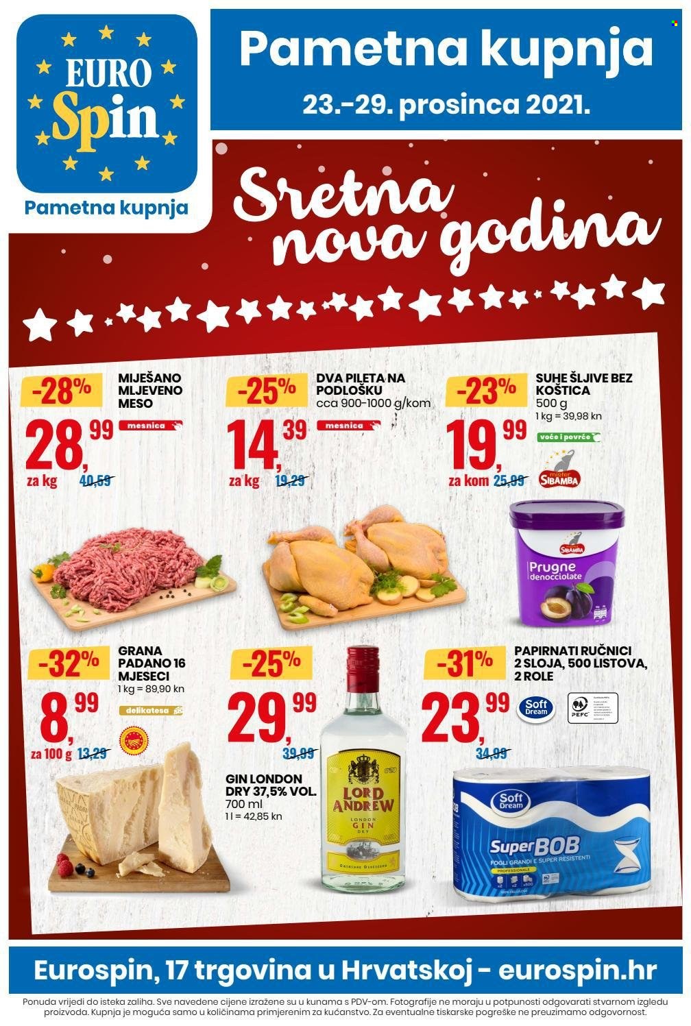 Eurospin katalog - 23.12.2021. - 29.12.2021. Stranica 1