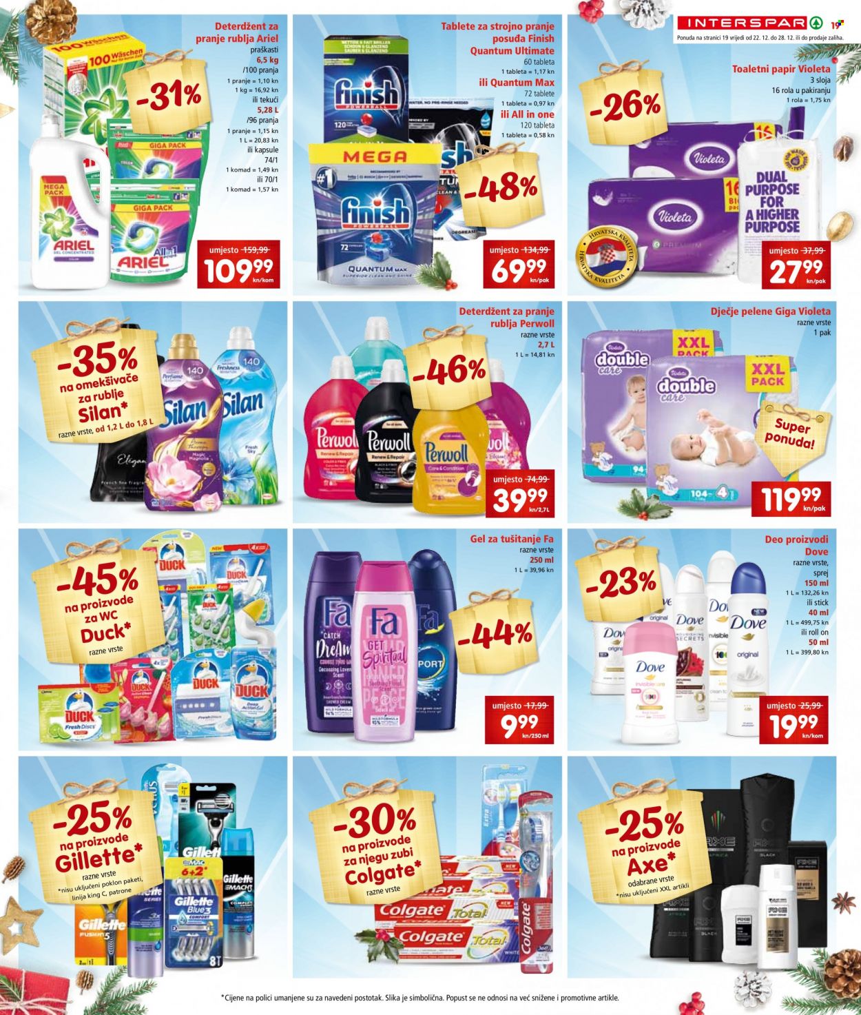INTERSPAR katalog - 22.12.2021. - 28.12.2021. Stranica 19