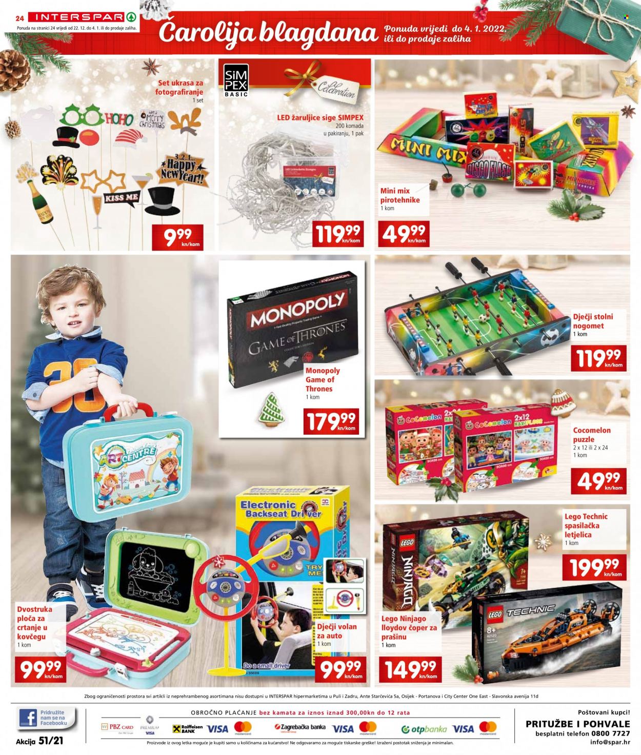 INTERSPAR katalog - 22.12.2021. - 28.12.2021. Stranica 24