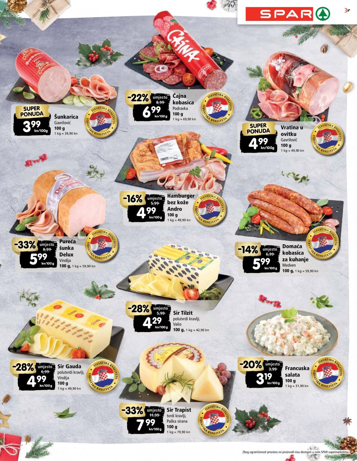 SPAR katalog - 22.12.2021. - 28.12.2021. Stranica 3