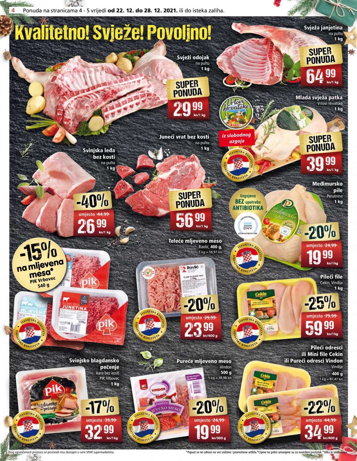 SPAR katalog - 22.12.2021. - 28.12.2021. Stranica 4