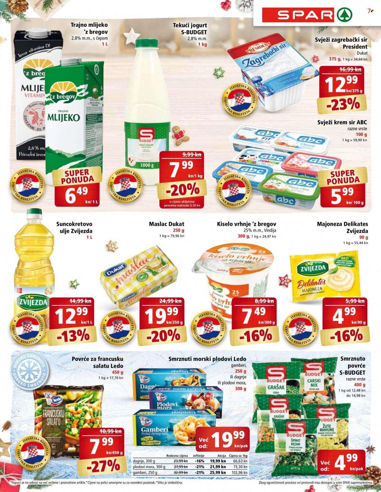SPAR katalog - 22.12.2021. - 28.12.2021. Stranica 7