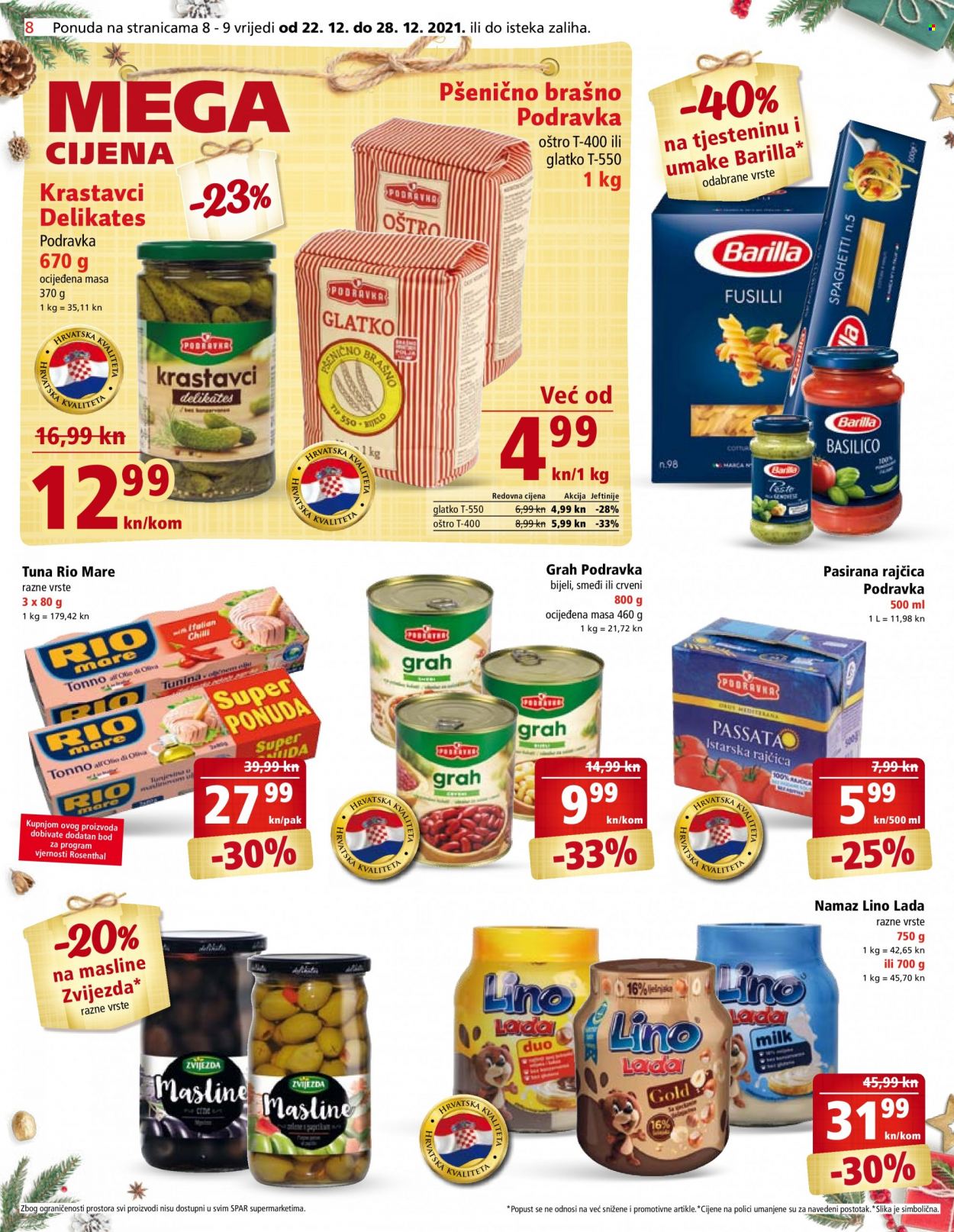 SPAR katalog - 22.12.2021. - 28.12.2021. Stranica 8