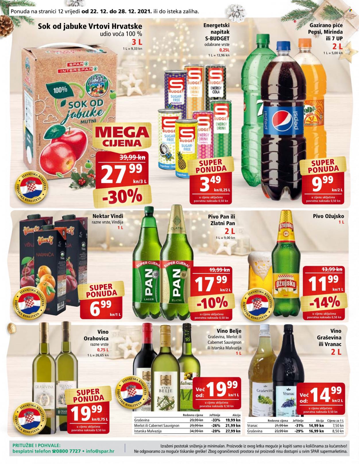 SPAR katalog - 22.12.2021. - 28.12.2021. Stranica 12