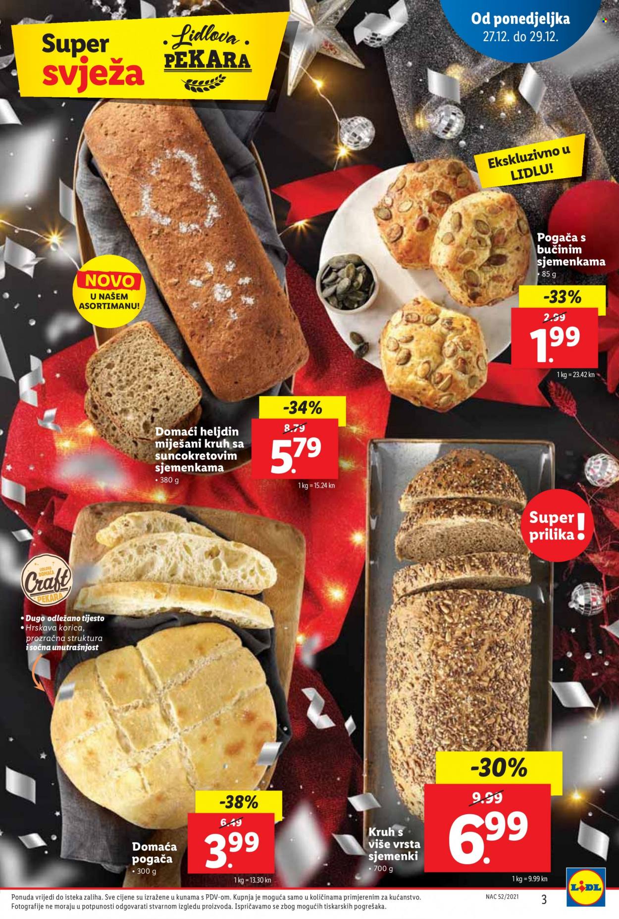 Lidl katalog - 27.12.2021. - 02.01.2022. Stranica 3